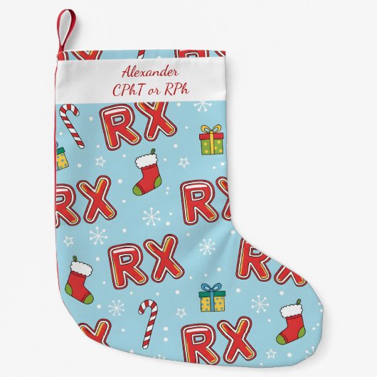 RX-Mas Pharmacy Kleine Kerstsok (Voorkant)