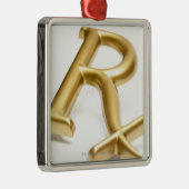 Rx-medicijnteken Metalen Ornament (Rechts)
