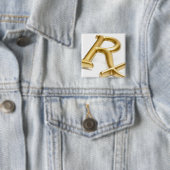 Rx-medicijnteken Vierkante Button 5,1 Cm (In situ)