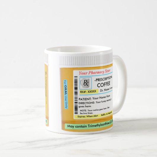 RX-Mok - Pas uw eigen Koffiemok (Voorkant rechts)