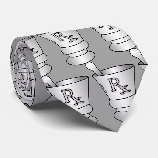 RX Mortel Stampen Stropdas (Opgerold)