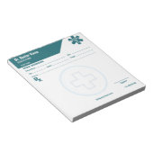 RX Pad voor Dokters - Recept Pad Notitieblok (Schuin)