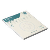  RX Pad voor Dokters - Recept Pad Notitieblok (Schuin)