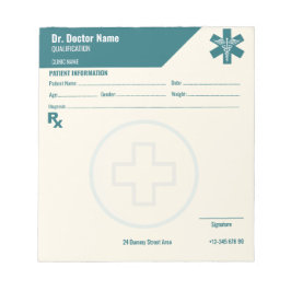 RX Pad voor Dokters - Recept Pad Notitieblok