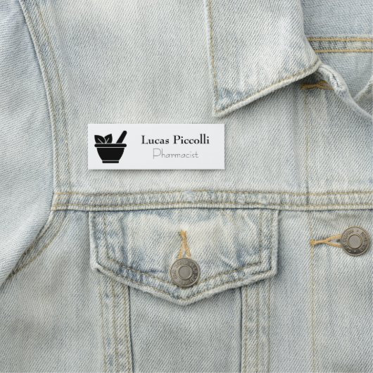 RX Pharmacy Logo Professioneel Apotheker Naamplaatje (In situ)