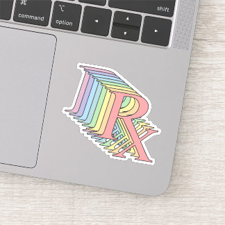 RX Rainbow Apotheek Sticker