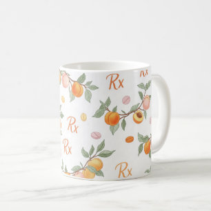 Rx Recept Roze Pil Patroon Apotheek Koffiemok