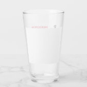 RX-recept voor bier Glas (Achterkant)