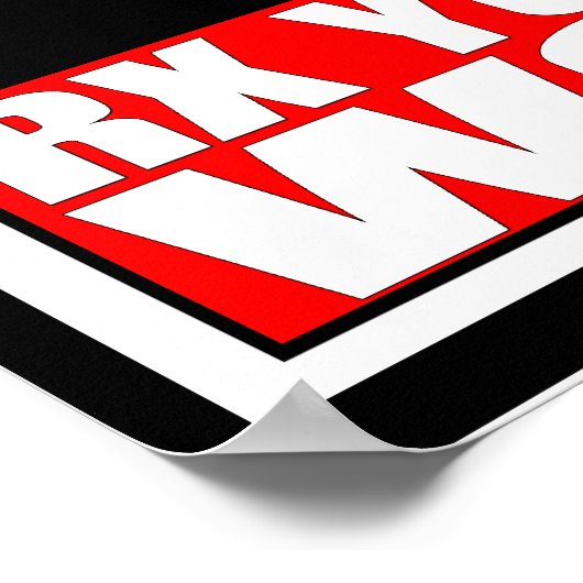 RX Uw WOD - Kettlebell Skull Poster (Hoek)