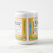 RX Voorschrift voor gezondheid Koffiemok (Center)