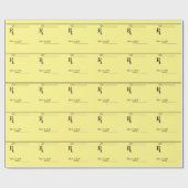 Rx-voorschrijfpad - Schrijf uw eigen voorschrijven Cadeaupapier (Vlak)