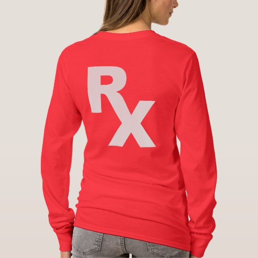RX - wit T-shirt (Achterkant)