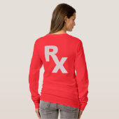 RX - wit T-shirt (Achterkant volledig)