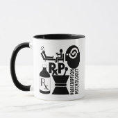 RxP LOGO voorschrijver psycholoog Mok (Links)
