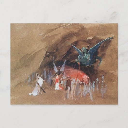 Ryabushkin Draken Grot Briefkaart (Voorkant)