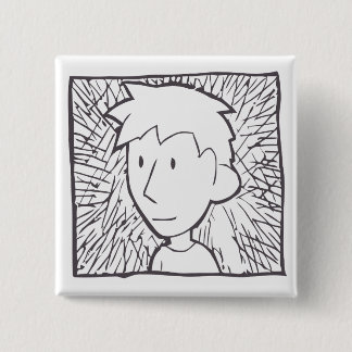 ryah-knop vierkante button 5,1 cm