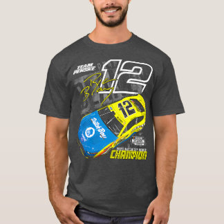 Ryan Blaney 2023 NasCup Kampioen T-shirt