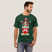 Ryan Coat of Arms Family Crest T-shirt (Voorkant volledig)
