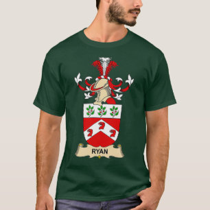 Ryan Coat of Arms Family Crest T-shirt