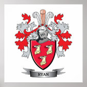 Ryan Coat of Arms Poster (Voorkant)