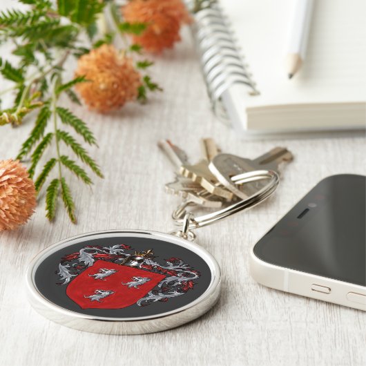 Ryan Coat of Arms Sleutelhanger (Zijkant)