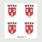 Ryan Crest Ierse vertaling & betekenis (x4) Sticker (Vel)