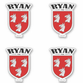 Ryan Crest Ierse vertaling & betekenis (x4) Sticker