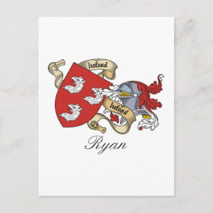 Ryan Family Crest Briefkaart