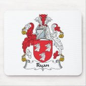 Ryan Family Crest Muismat (Voorkant)