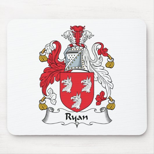 Ryan Family Crest Muismat (Voorkant)