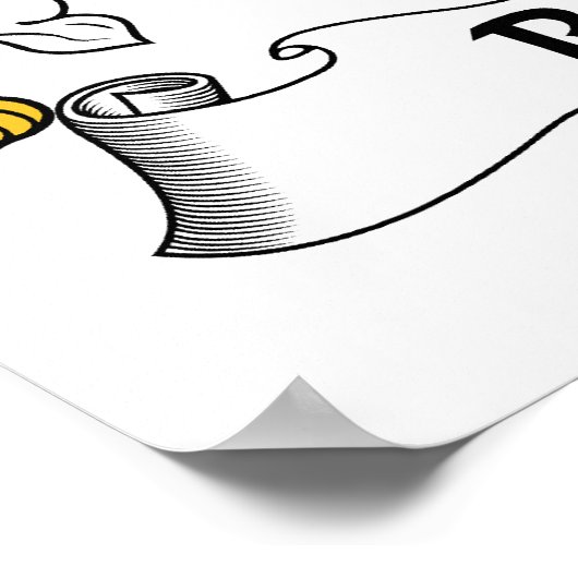 Ryan Family Crest Poster (Hoek)