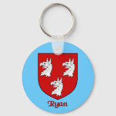 Ryan Family Shield Sleutelhanger (Voorkant)