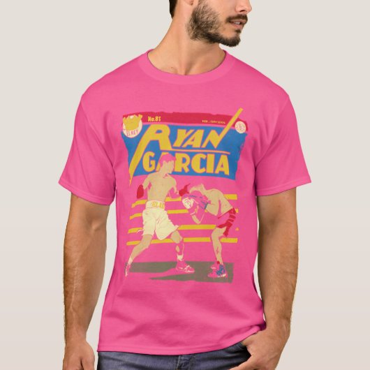 Ryan Garcia Comic T-shirt (Voorkant)