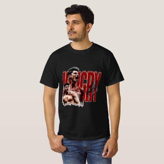 Ryan garcia t-shirt (Voorkant volledig)