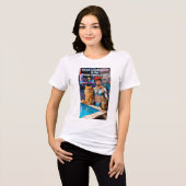 Ryan Goodsnatch & de Soap Opera Cats Tri-Blend Shirt (Voorkant volledig)