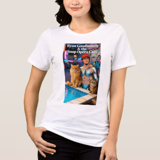 Ryan Goodsnatch & de Soap Opera Cats Tri-Blend Shirt