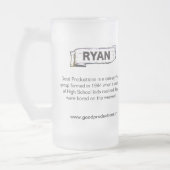 Ryan GP Collectors Cup Matglas Bierpul (Links)