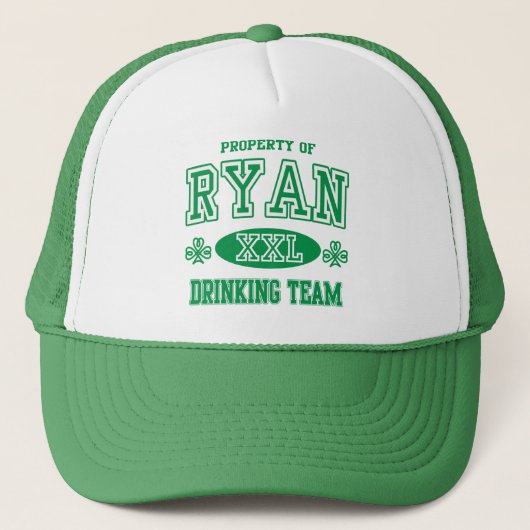 Ryan Irish Drink Team Trucker Pet (Voorkant)