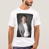 Ryan Kelly Music - Basic Tshirt White - Grijs (Voorkant)
