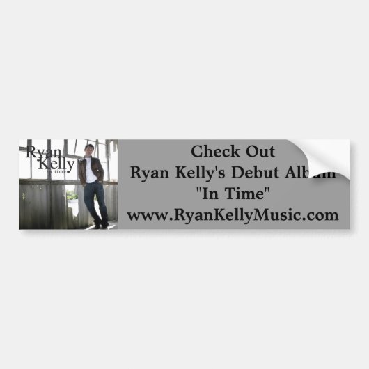 Ryan Kelly Music - Bumpersticker - Album (Voorkant)