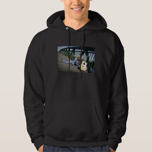 Ryan Kelly Music - Hoodie Black - Guitar (Voorkant)