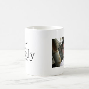 Ryan Kelly Music - Logo Mok - Gewoon wit T