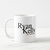 Ryan Kelly Music - Logo Mok - Gewoon wit T (Links)
