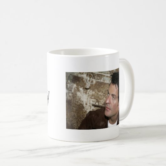 Ryan Kelly Music - Logo Mok - Lederen jasje (Voorkant rechts)