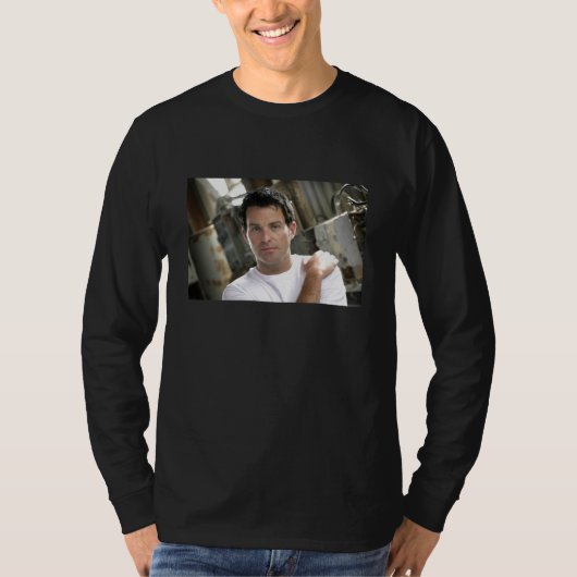 Ryan Kelly Music - Long Slapes Blk - PlainWhiteT T-shirt (Voorkant)