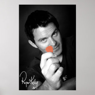 Ryan Kelly Music - Poster "getekend" - Kies