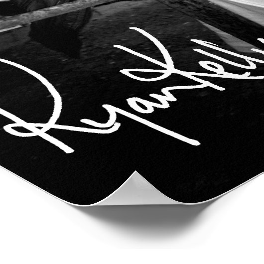 Ryan Kelly Music - Poster "getekend" - Ladder (Hoek)