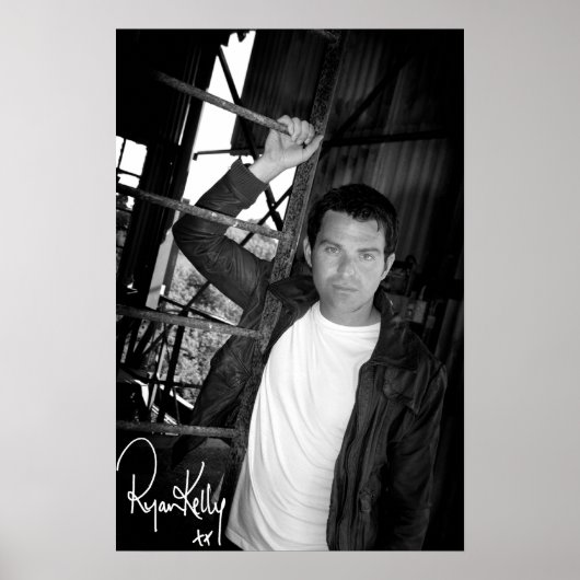 Ryan Kelly Music - Poster "getekend" - Ladder (Voorkant)