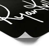 Ryan Kelly Music - Poster - Gray-"Signed" (Hoek)