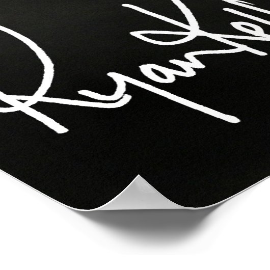 Ryan Kelly Music - Poster - Gray-"Signed" (Hoek)